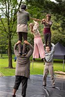 Bamboo Circus R&D with NoFit State, Liverpool, August 2023