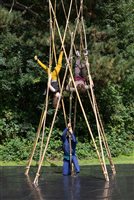 Bamboo Circus R&D with NoFit State, Liverpool, August 2023