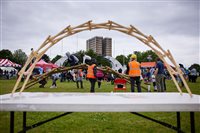 Bridge was in Dagenham Old Park from 8-10 July 2021